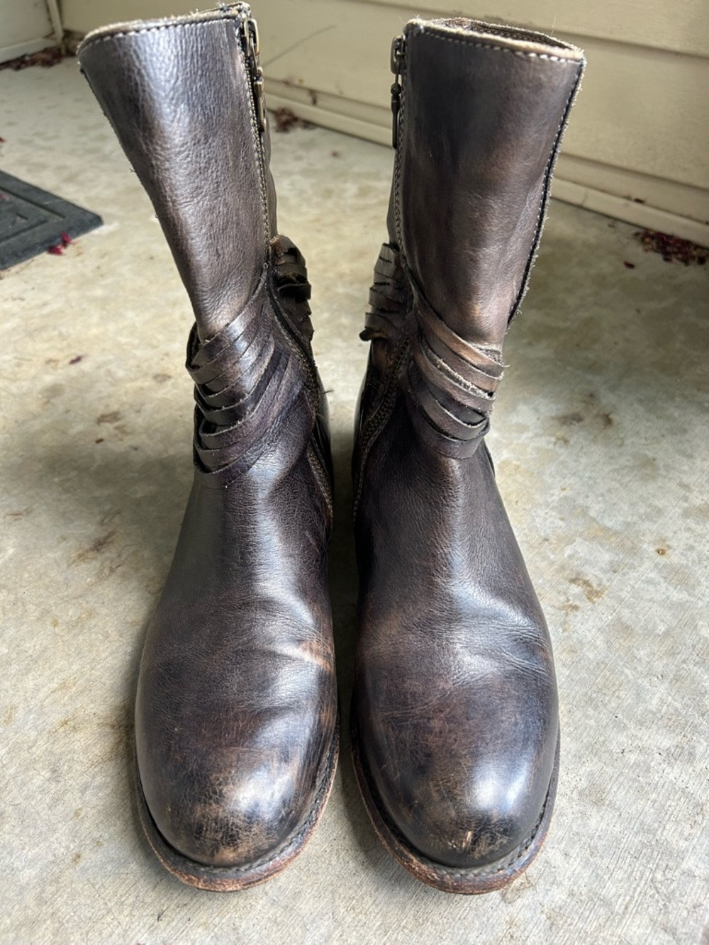Bed Stu Leather Rampton Boots 10 - Picture 5 of 9